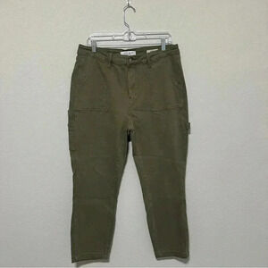 Judy Blue High Waist Slim Fit Stretch Jeans Women’s Size 15/32 Olive Green